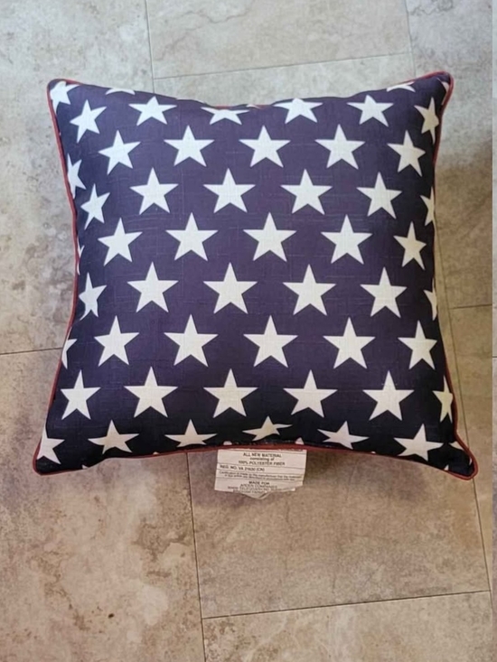 Other - 4th Of July Stars & Stripes 16" Throw Pillow